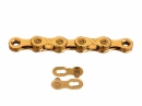 KMC X11 TI-GOLD 11Sチェーン(118L)ミッシングリンク付