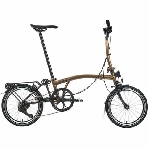 BROMPTON (ブロンプトン) P Line (Pライン) ミドルハンドル 12速 M12R 2025年 小径車 完成車 折りたたみ自転車  ブロンズスカイ