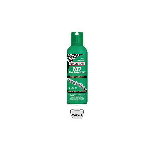 FINISH-LINE ウェット バイク ルブリカント 246ml エアーゾール