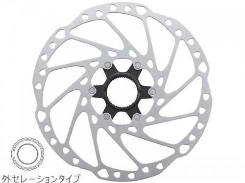 Shimano(シマノ) SM-RT64 ディスクブレーキローター 160mm/外セレーション