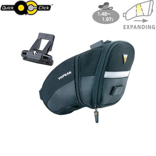 TOPEAK(トピーク) エアロ ウェッジ パック(クイッククリック)Lサイズ
