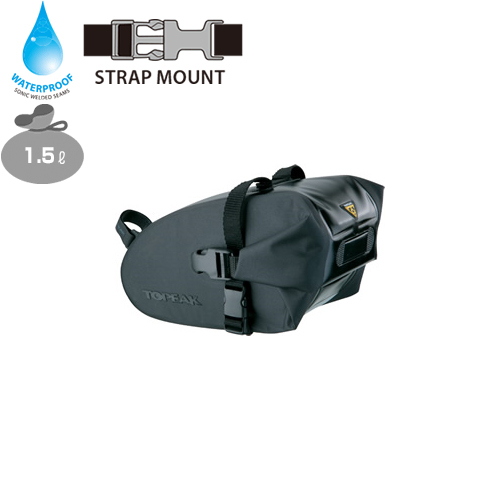TOPEAK(トピーク) ウェッジ ドライバッグ (ストラップ マウント) Lサイズ