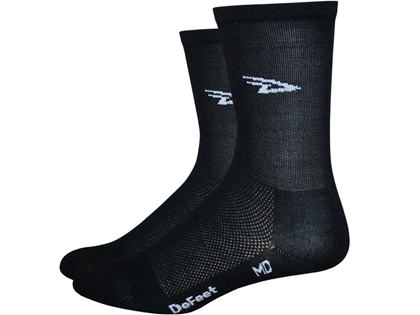 DeFeet(ディフィート) AI5 ソックス/Hi-Top D-Logo Black