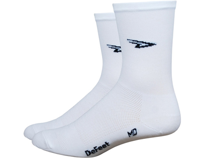 DeFeet(ディフィート) AI5 ソックス/Hi-Top D-Logo White