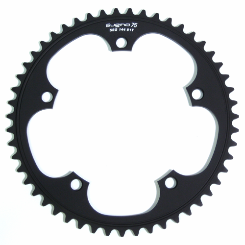 Sugino(スギノ) SSG144 BK チェーンリング 44T/45T/46T