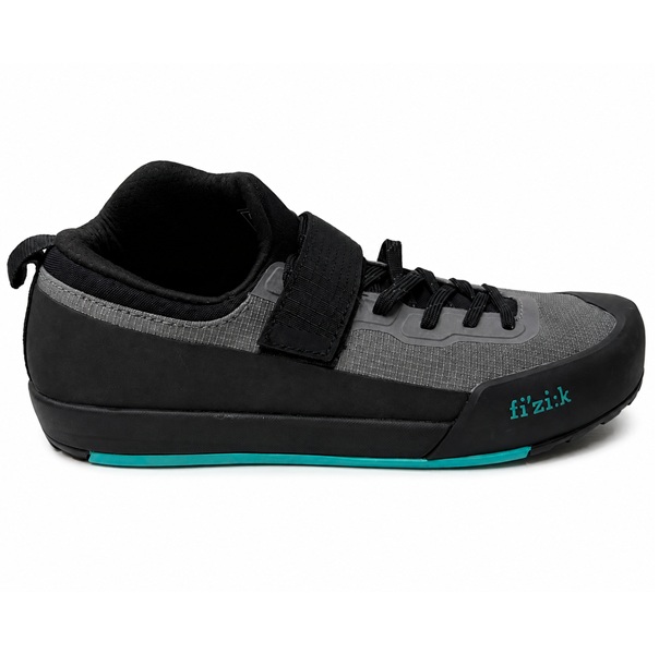 【SALE】 fizik (フィジーク) GRAVITA TENSOR X6 (グラヴィータ・テンソル X6) フラット MTB グラベル シューズ グレーアクアマリン