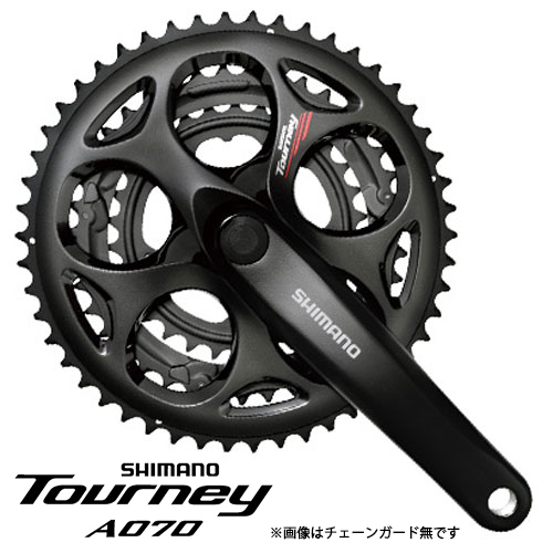 Shimano TOURNEY FC-A073 クランクセット(50×39×30T) ガード有