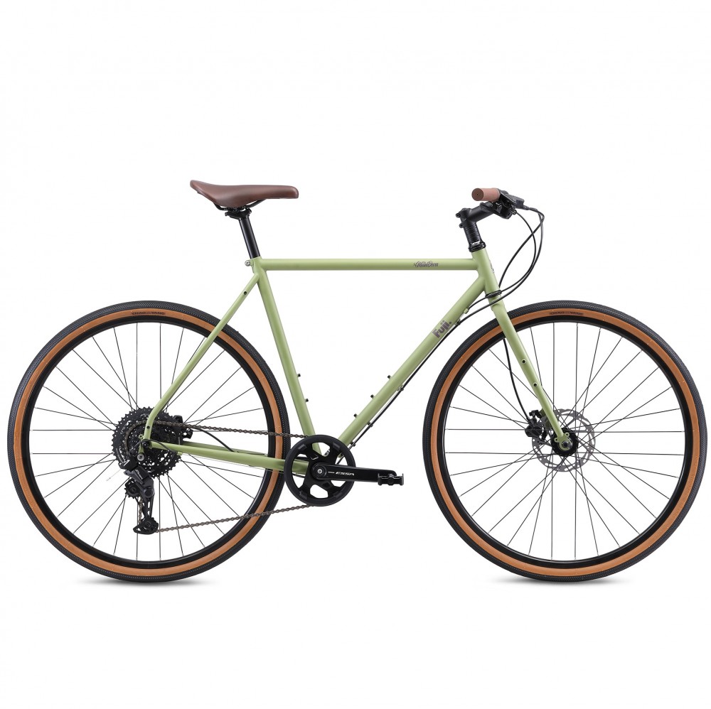FUJI (フジ) MILESDOVES FLAT マイルスダヴスフラット 2026年 完成車 ディスクブレーキ クロスバイク フラットロード Sage Green