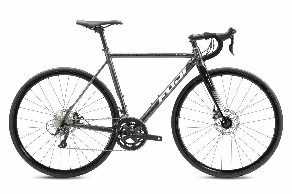 FUJI (フジ) NAOMI DISC (ナオミディスク) 2024年 SORA アルミ ディスク ロードバイク完成車 Glitter Gray