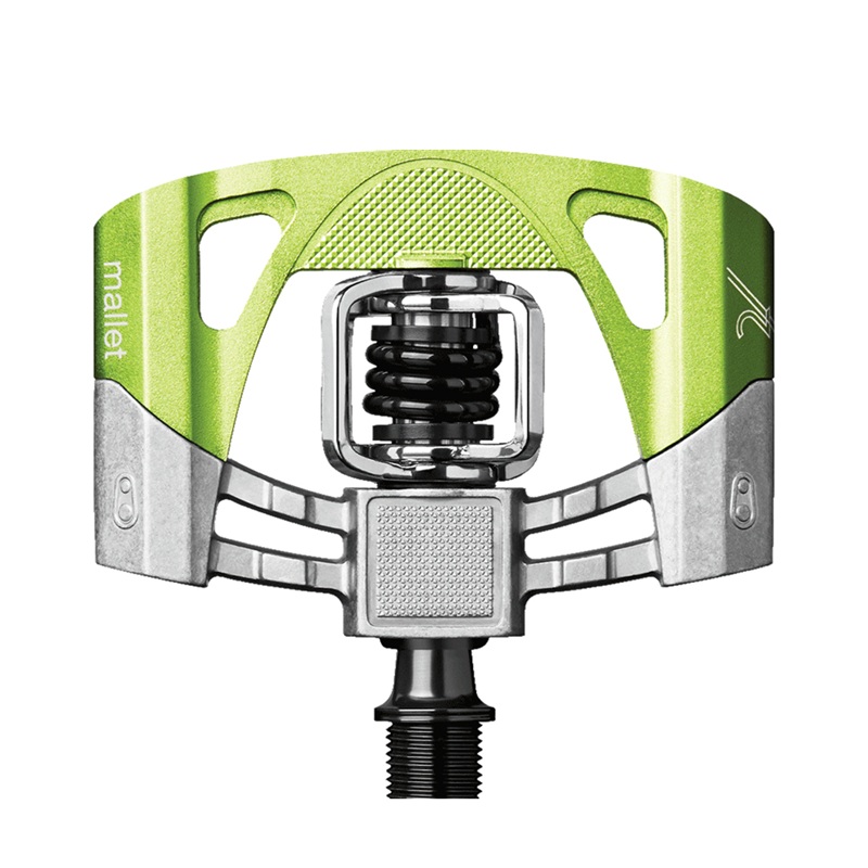 【SALE】 Crankbrothers (クランクブラザーズ) MALLET2 マレット2 ペダル ブラック/グリーン