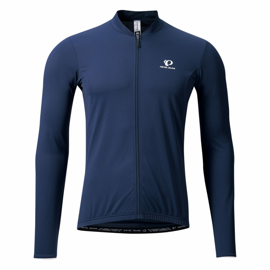 PEARLIZUMI(パールイズミ) 608-BL ファーストロングスリーブジャージ 10.ダークネイビー ベーシックフィット