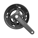 Shimano (シマノ) CUES FC-U6010-2 クランクセット 46/32T (2×11S) ガード付