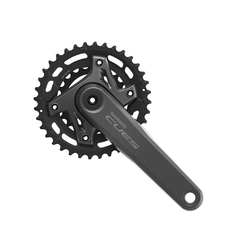 Shimano (シマノ) CUES FC-U6000-2B クランクセット 36/22T (2×9/10/11S) Boost規格用