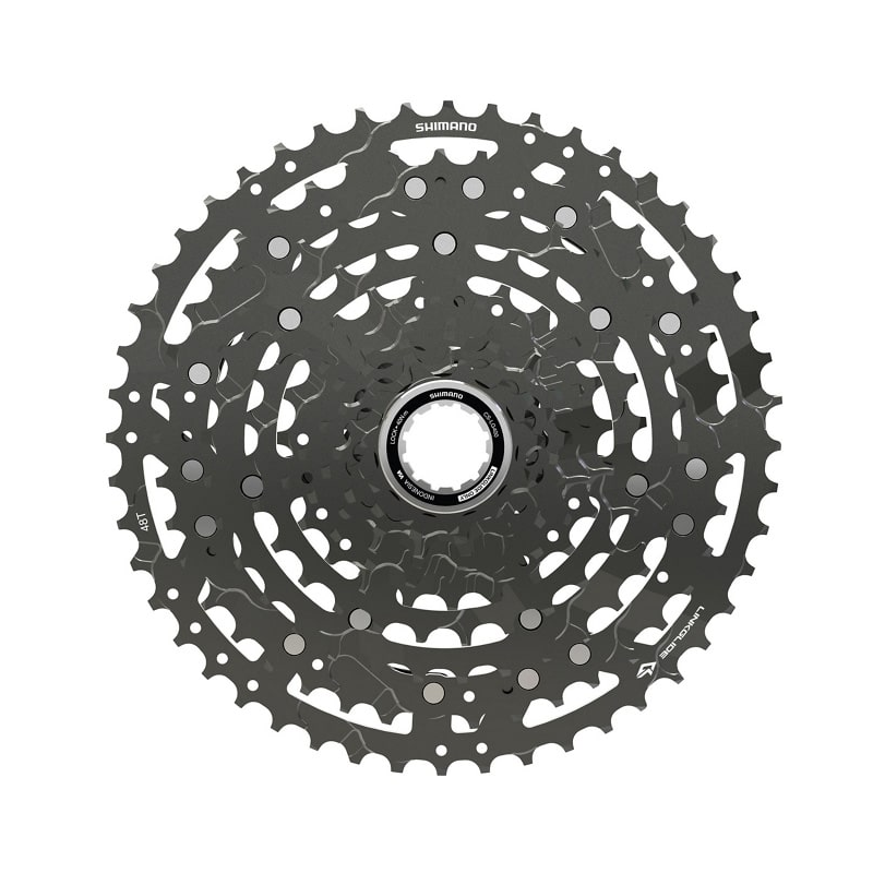 Shimano (シマノ) CS-LG400-10 カセットスプロケット (10S) 11-48T