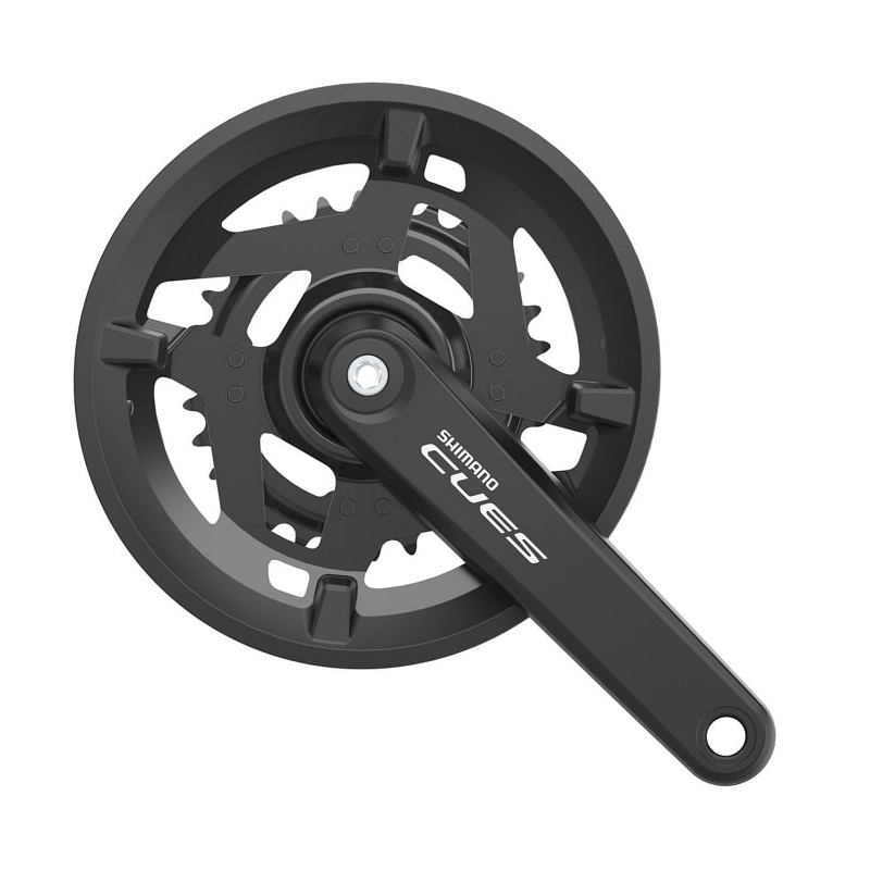 Shimano (シマノ) CUES FC-U4010-2 クランクセット 46/30T (2×9/10S) ガード付