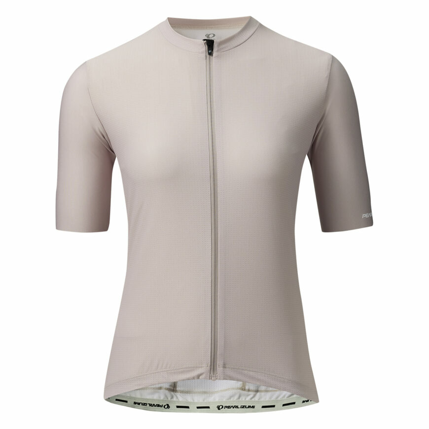 【セール】PEARLIZUMI(パールイズミ) W610-B ミニマルジャージ 13.ピンキッシュグレー レディースウェア ベーシックフィット 2025年春夏モデル