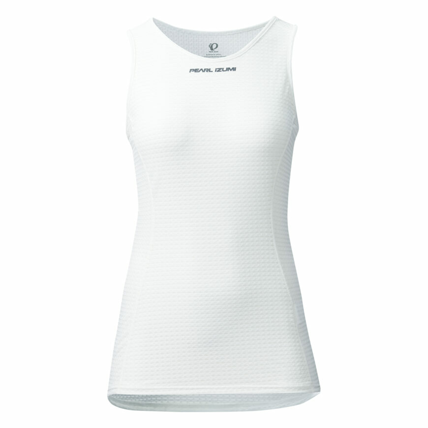 PEARLIZUMI(パールイズミ) W111 クールフィットドライノースリーブ 7.ホワイト レディースアンダーウェア
