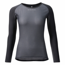 PEARLIZUMI(パールイズミ) W110 コールドシェイドロングスリーブ 3.ブラック レディースアンダーウェア