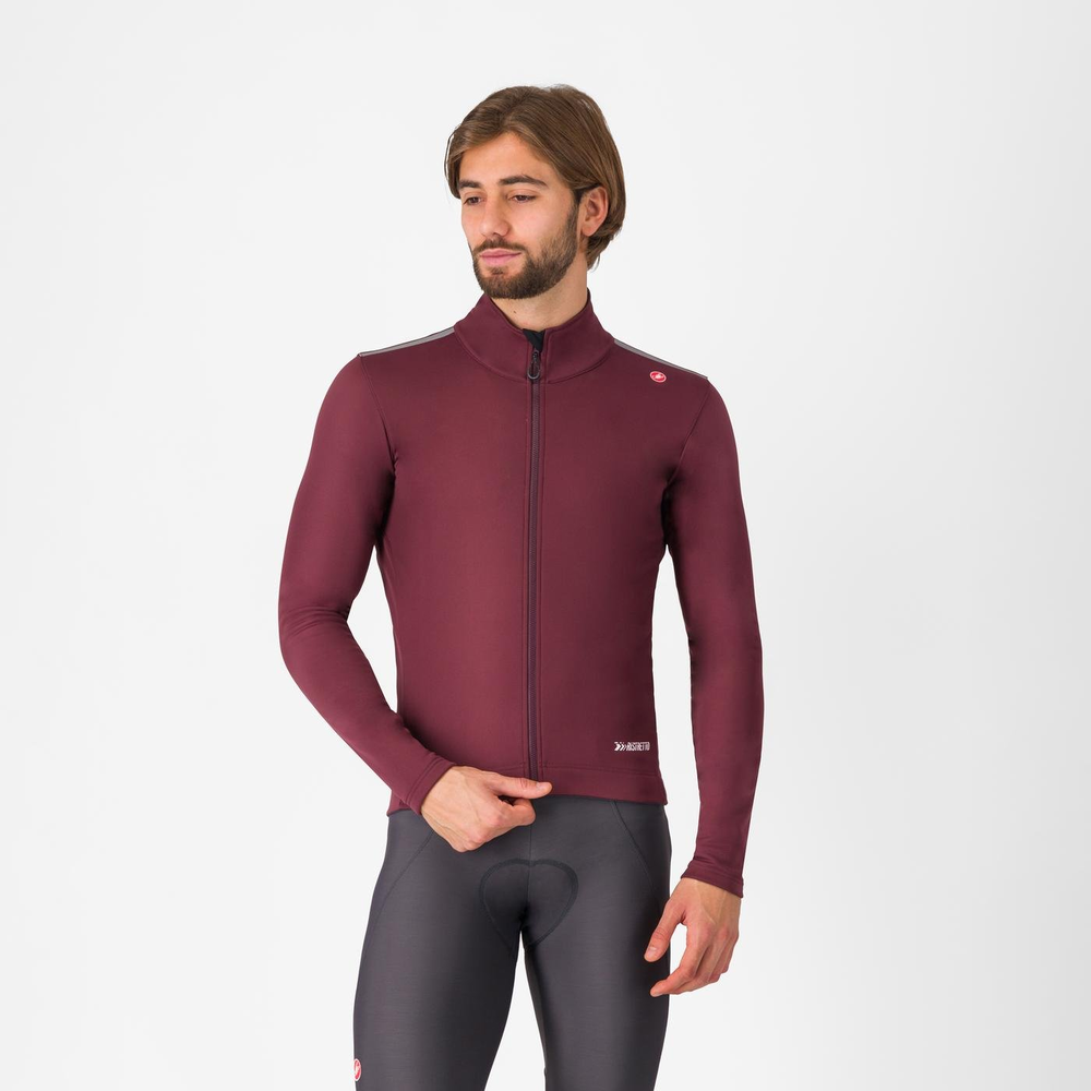 CASTELLI ( カステリ ) ESPRESSO AIR JACKET ( エスプレッソ エアー ジャケット )  625 DEEP BORDEAUX