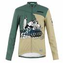 【SALE】PEARLIZUMI (パールイズミ) S3455-BL リンネジャージ 3.モスグリーン 15度対応 ベーシックフィット 2025年秋冬限定モデル