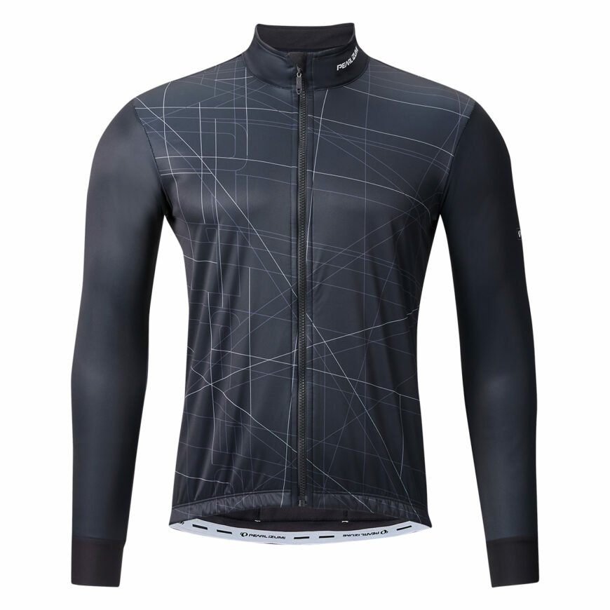 PEARLIZUMI (パールイズミ) 3515-BL ウィンドシェルサーモジャージ 4.ブラック 10度対応 ベーシックフィット 2025年秋冬モデル