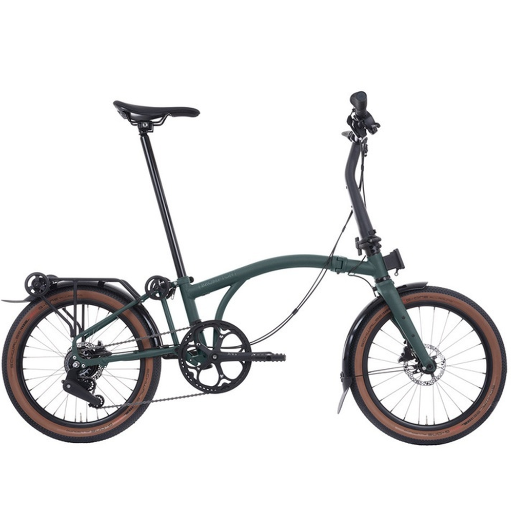 Brompton (ブロンプトン) G-Line 小径車 完成車 折りたたみ自転車 ラック付き