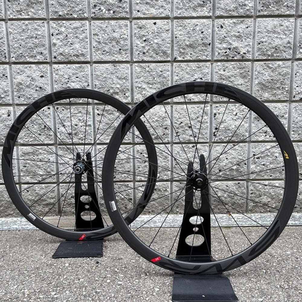 MICHE (ミケ) SWR TDX DB ディスクブレーキ カーボンチューブラー ホイール 前後セット シマノ11s