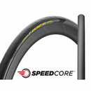 PIRELLI (ピレリ) P ZERO RACE TLR SPEEDCORE ロードチューブレスレディタイヤ YELLOW 700×26C