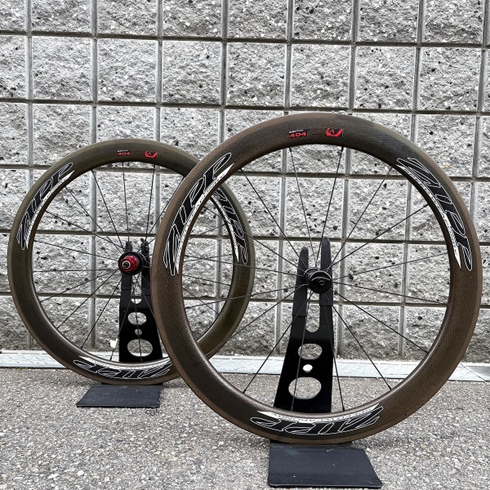ZIPP (ジップ) Firecrest 404 ファイヤークレスト カーボンクリンチャー ホイール 前後セット シマノ10s対応