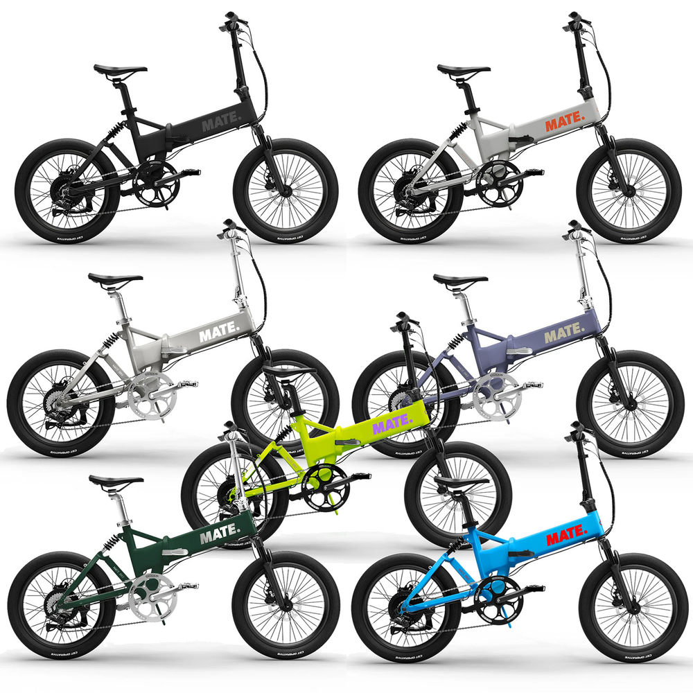 【対面販売】MATE.BIKE (メイトバイク) MATE Fusion 2.0 Naked package (メイトフュージョン2.0 ネイキッドパッケージ) 折り畳み電動アシスト小径車