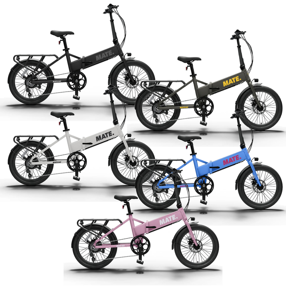 【対面販売】MATE.BIKE (メイトバイク) MATE GO+ Starter kit (メイトゴープラス スターターキット) 折り畳み電動アシスト小径車