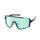 ULAC (ユーラック) HOKO Photochromic 調光レンズ サングラス [ジェットブラック/ブーストブルーフォトクロミック]