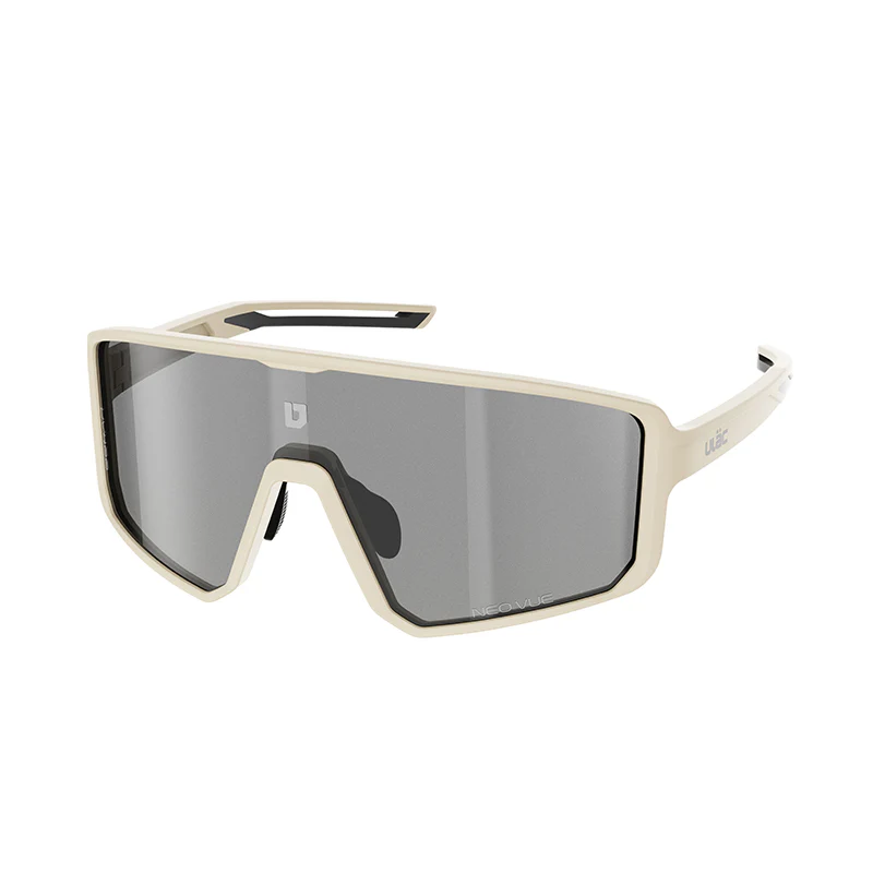 ULAC (ユーラック) LUFT Polarized 偏光レンズ サングラス [オフホワイト/偏光(ブラック)]