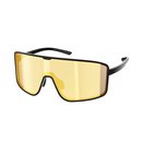 ULAC (ユーラック) OTAKU Photochromic 調光レンズ サングラス [ジェットブラック/チャンピオンゴールドフォトクロミック]