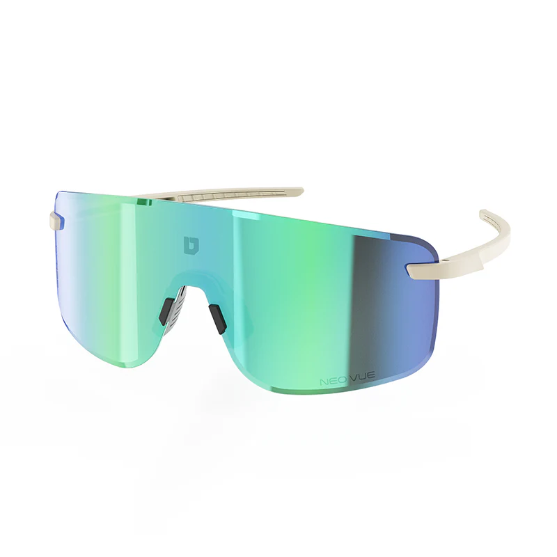 ULAC (ユーラック) VISIONAR Photochromic 調光レンズ サングラス [オフホワイト/ブーストブルーフォトクロミック]