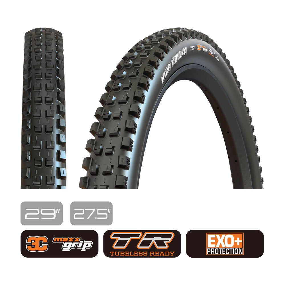 MAXXIS (マキシス) High Roller ハイローラー EXO+ケーシング MTBチューブレスレディタイヤ