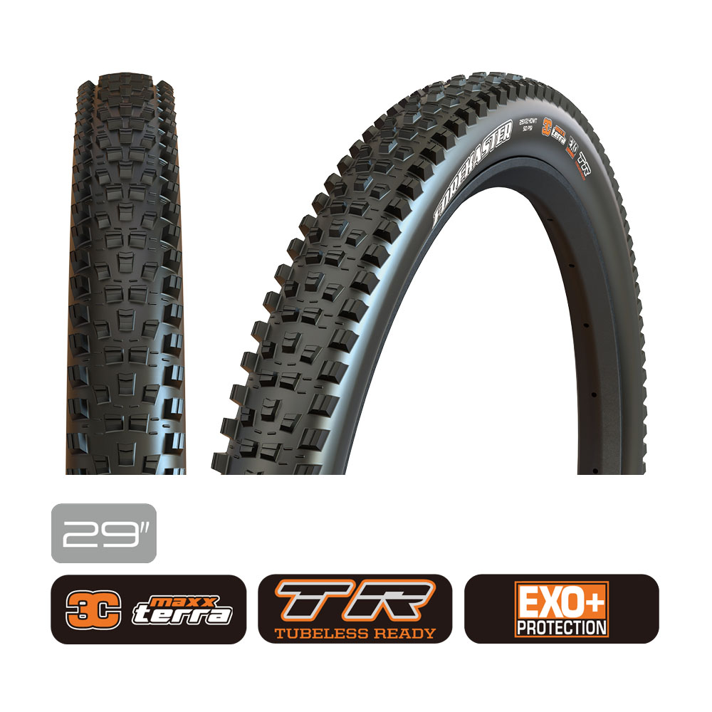 MAXXIS (マキシス) Forekaster フォーキャスター 3Cマックステラコンパウンド/EXO+ケーシング MTBチューブレスレディタイヤ 29インチ