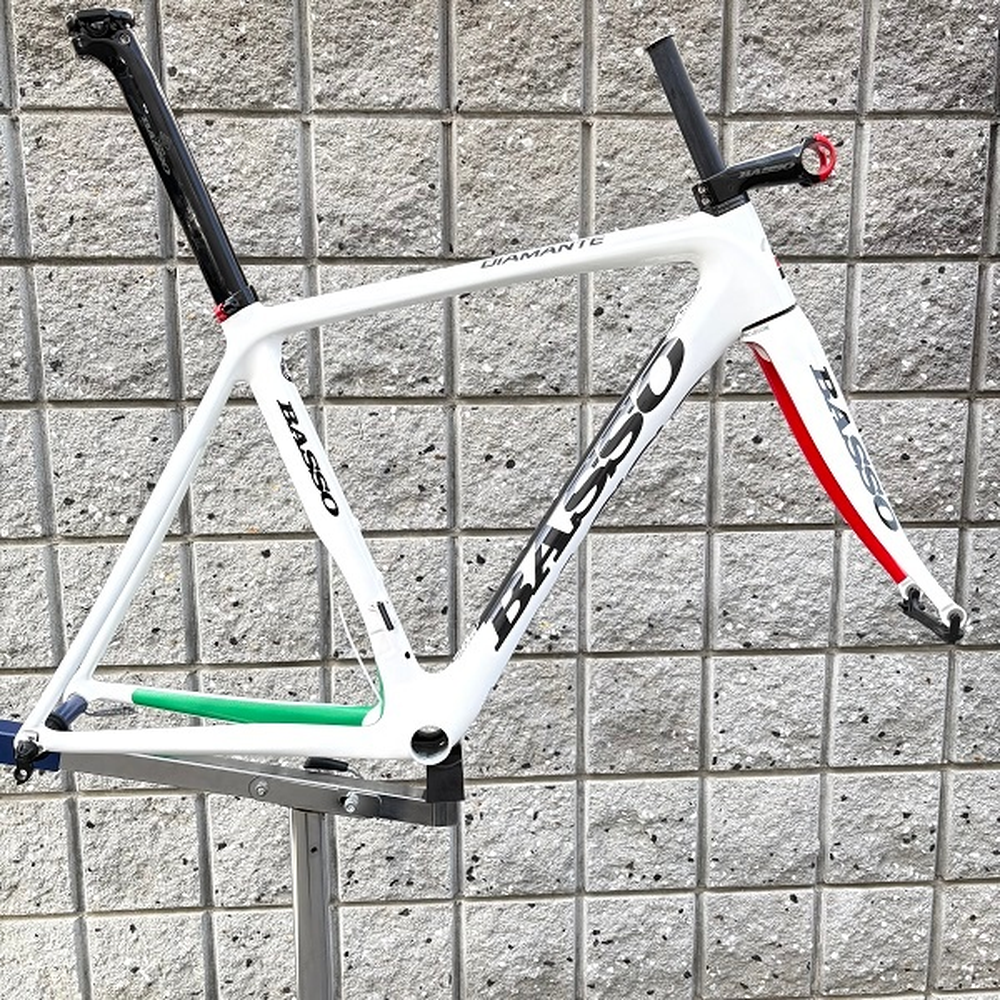 BASSO (バッソ) DIAMANTE (ディアマンテ) カーボン リムブレーキ ロードフレームセット