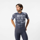 CASTELLI (カステリ) 4526018 STRATUS LOGO JERSEY ストラトスロゴジャージ 456 TWILIGHT BLUE/WINTER SKY 2026年春夏モデル