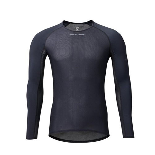 PEARLIZUMI(パールイズミ) 「ガチ冷え」コレクション 168 アイスポーラー ロングスリーブ 1.ブラック 2026年春夏モデル