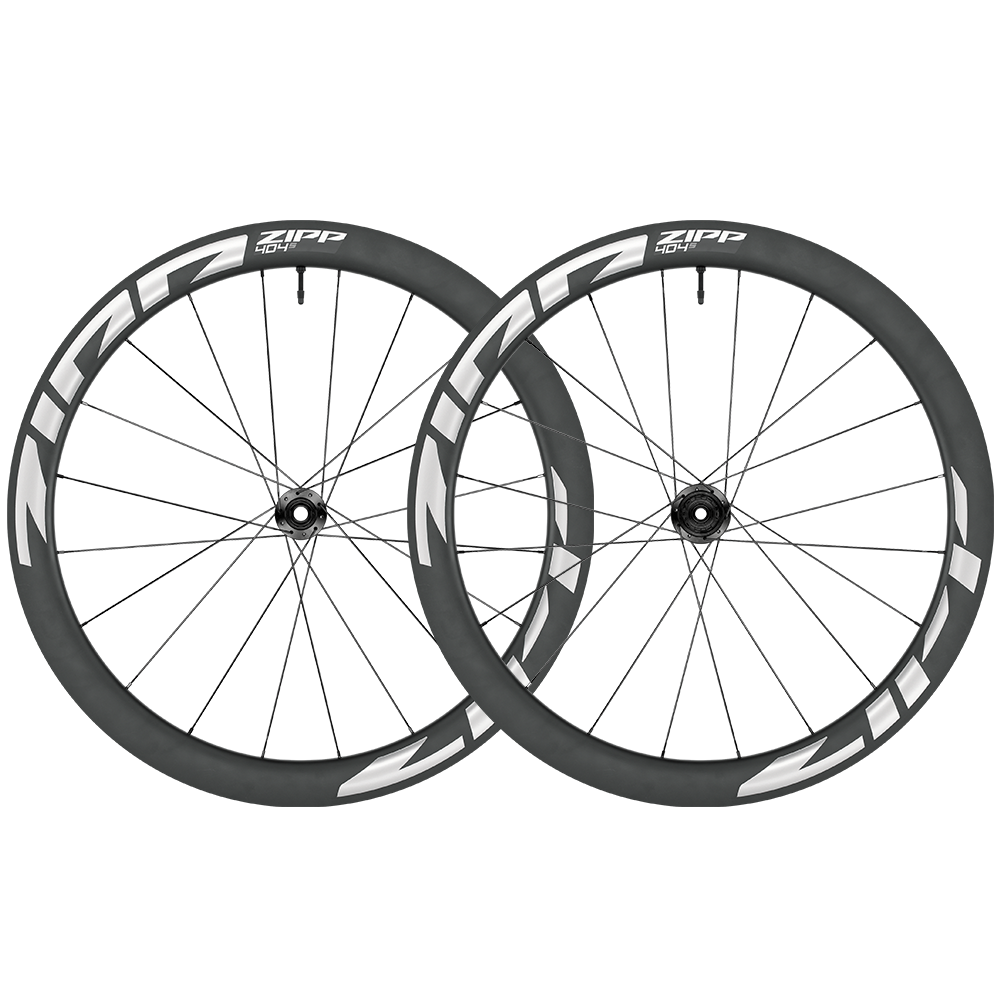 ZIPP (ジップ) 404 S Tubeless Disc-Brake チューブレス ディスクブレーキ ホイール 前後セット シマノ・スラム11/12s対応 ホワイトデカール
