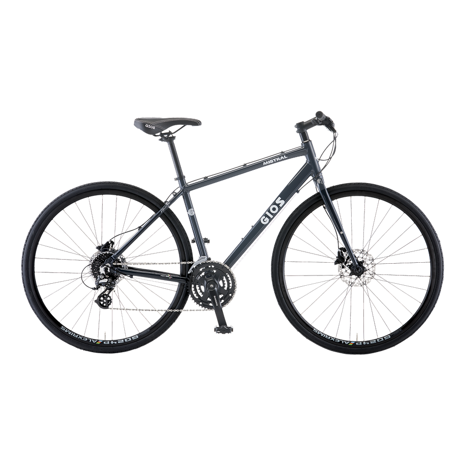 GIOS (ジオス) MISTRAL DISC (ミストラル ディスク) 油圧ディスクブレーキ クロスバイク 2026年 完成車 GRAY