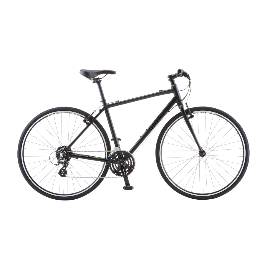 GIOS (ジオス) MISTRAL SHIMANO (ミストラル シマノ) リムブレーキ クロスバイク 2026年 完成車 MATT BLACK