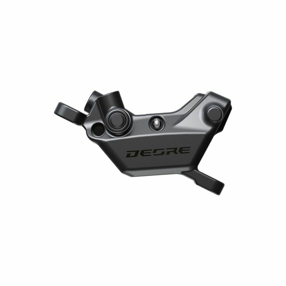 Shimano (シマノ) DEORE BR-M6220 - 4ピストン 油圧ディスクブレーキキャリパー メタルパッド ポストマウント フロント/リア兼用