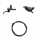 Shimano (シマノ) DEORE BL-M6200/BR-M6220 J-Kit - 油圧ディスクブレーキキット 右/前 1000mmホース付属 4ピストン レジンパッド
