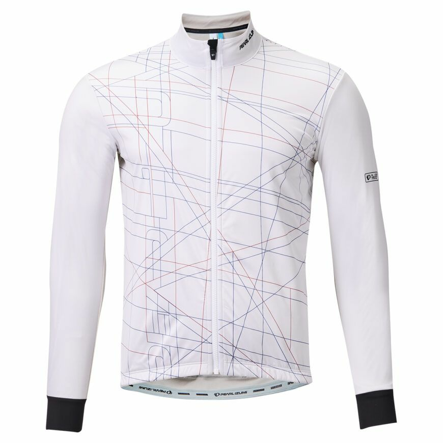 PEARLIZUMI (パールイズミ) 3515-BL ウィンドシェルサーモジャージ ベーシックフィット 6.ホワイト 10度対応 2026年秋冬モデル