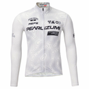 PEARLIZUMI (パールイズミ) N3455-BL プリントレースジャージ 15.パールホワイト 15度対応メンズジャージ 2026年秋冬モデル