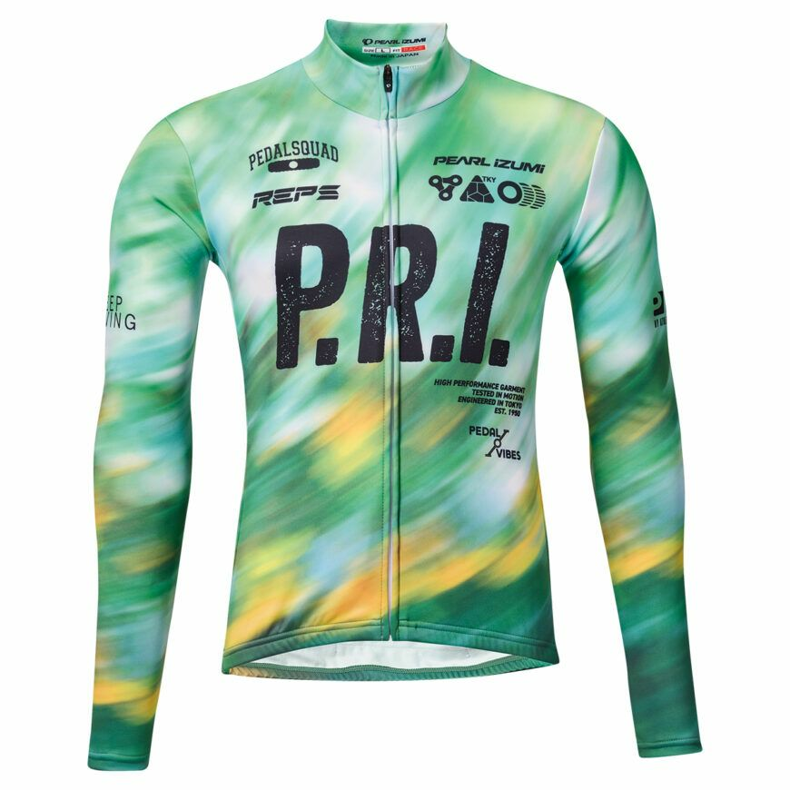 PEARLIZUMI (パールイズミ) N3455-BL プリントレースジャージ 16.PRIスウィープ 15度対応メンズジャージ 2026年秋冬モデル
