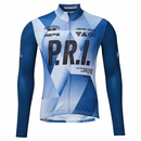 PEARLIZUMI (パールイズミ) N3455-BL プリントレースジャージ 17.PRIアクシス 15度対応メンズジャージ 2026年秋冬モデル