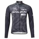 PEARLIZUMI (パールイズミ) 3455-BL プリントベーシックジャージ 14.パールブラック 15度対応メンズジャージ 2026年秋冬モデル